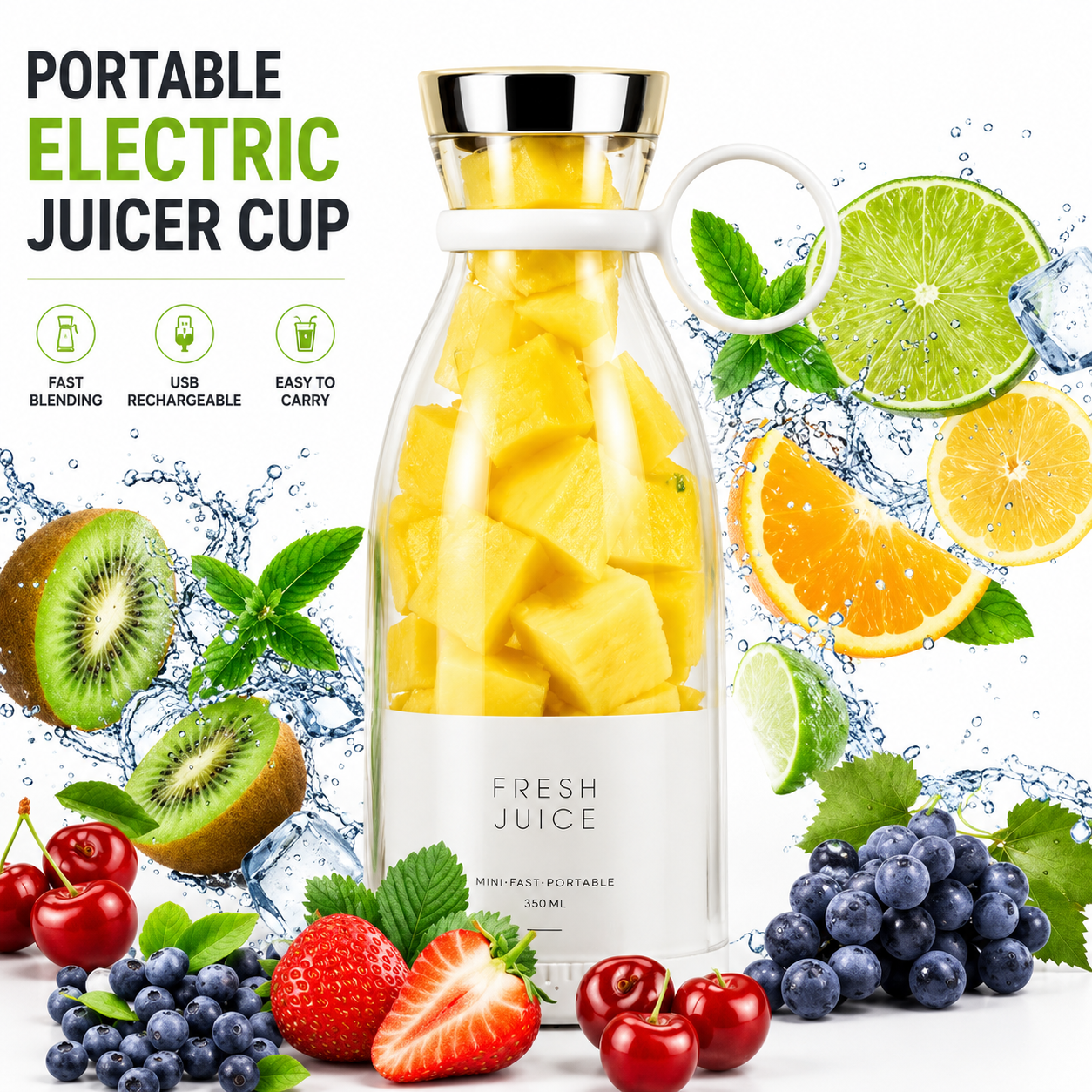Mini Juicer Blender